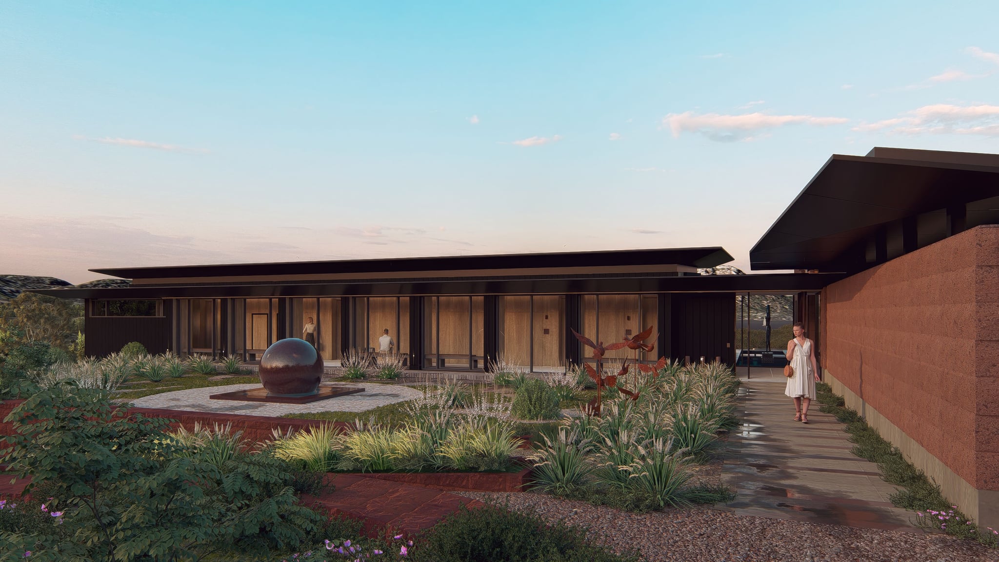 SAFFIRE VILLA - EXTERNAL 01 SUNSET Topaz Gigapixel 2x scale